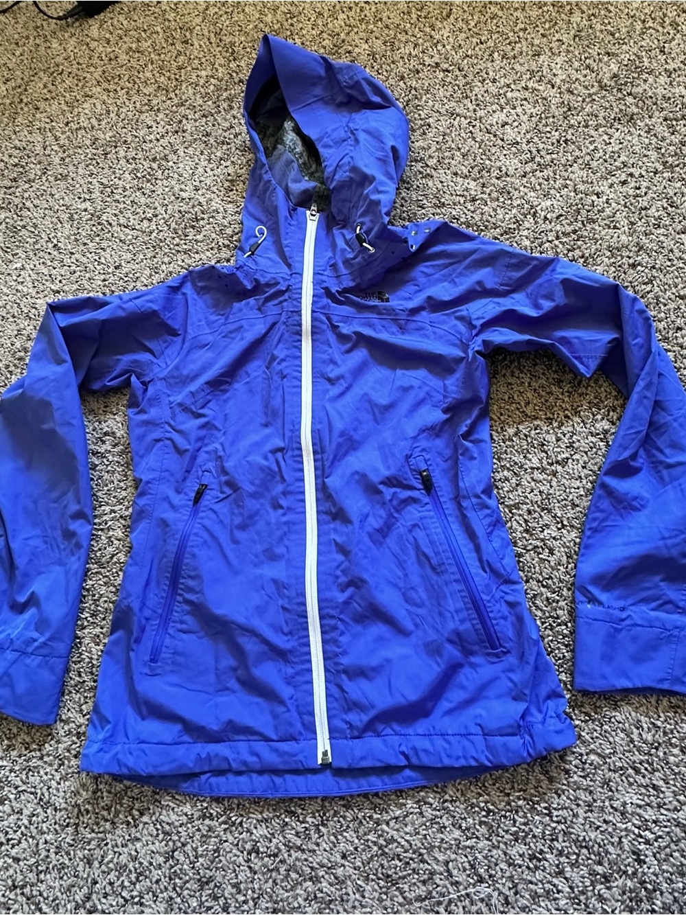 The North Face Women's Blue Lightweight Rain Jacket - Size XS